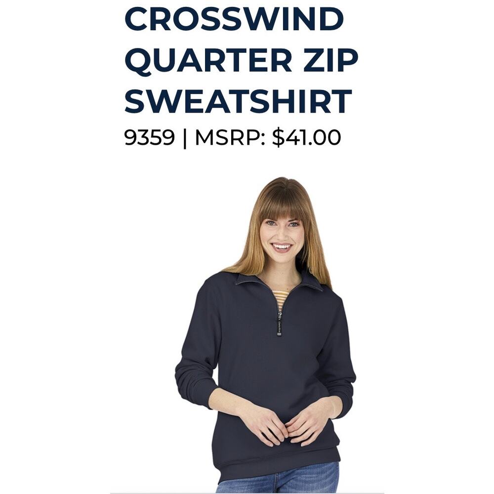 Charles River Unisex Hoodie XL Navy - Picture 7 of 7